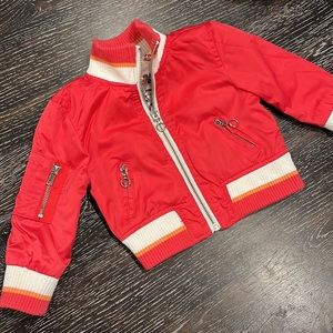Reversible bomber jacket